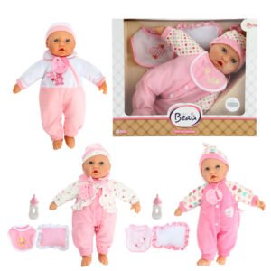 set Baby Beau poppen met accessoires in verschillende outfits