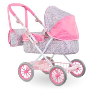Corolle poppenwagen met kap en bijpassende tas