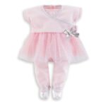 Corolle Mon Premier Poupon - poppenoutfit dance Roze ballerina poppenoutfit met tule rok en zilveren strikje