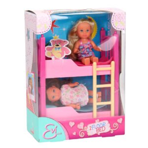 Evi Love poppenset met stapelbed in originele verpakking