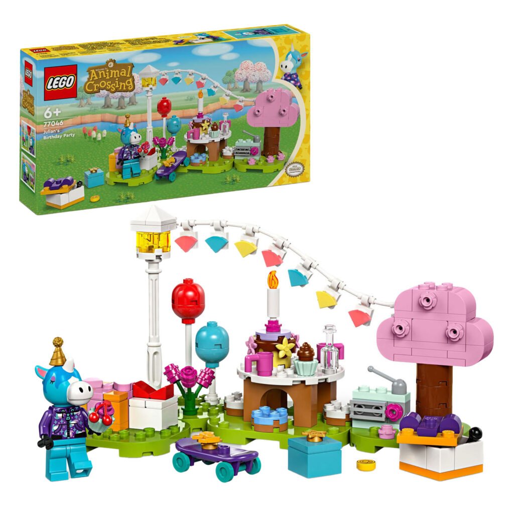 LEGO Animal Crossing 77046 Julians verjaardagsfeestje inclusief verpakking en onderdelen