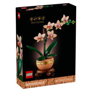 LEGO Botanicals Mini Orchidee bouwset verpakking voorkant