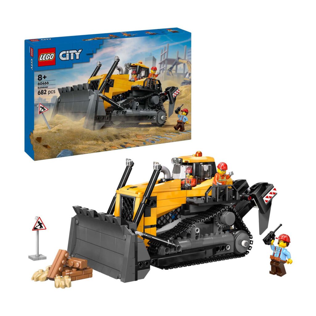 Lego City 60466 gele bulldozer set met doos