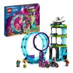 LEGO City 60361 Ultieme Stuntrijders Uitdaging set inclusief verpakking en stuntonderdelen