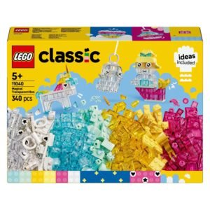 LEGO Classic 11040 doos met 340 kleurrijke bouwstenen en voorbeelden