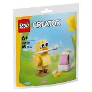 Voorkant van LEGO Creator 30690 polybag met kuiken en verfset