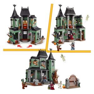 LEGO Creator 31167 spookhuis met openklapbare achterkant en figuren
