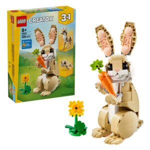 LEGO Creator 31162 lief konijn model en verpakking