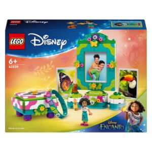 LEGO Disney Encanto doos voorkant met fotolijst en armband