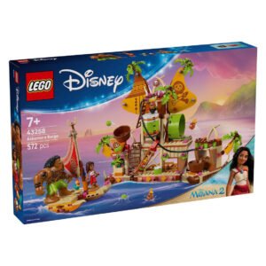 LEGO Disney Moana 2 Kakamora Barge bouwset met 572 stenen verpakking voorkant