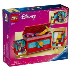 LEGO Disney Princess set 43276 verpakking achterkant met speelkist