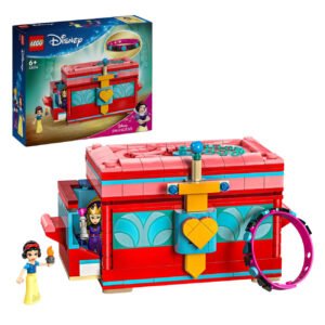 LEGO Disney Princess 43276 Sneeuwwitjes sieradendoos met verpakking en armband en personages