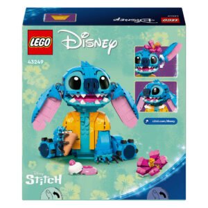 Achterzijde van verpakking LEGO Disney Stitch speelset