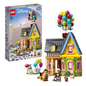 LEGO Disney classic 43217 huis uit de film 'UP' set met doos, huis en minifiguren Carl, Russell en Dug