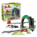 LEGO DUPLO Town 10425 treintunnel en rails uitbreidingsset met doos en accessoires