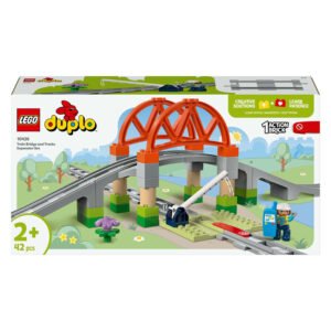 Verpakking van LEGO DUPLO treinbrug en rails uitbreidingsset voor peuters