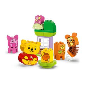 Complete LEGO DUPLO Winnie de Poeh verjaardagsset met bouwstenen