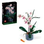 LEGO Icons 10311 Orchidee bouwset met verpakking en bloemenmodel