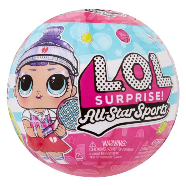 L.O.L. Surprise! All Star Sports Vault mini pop surprise bal met tennisdesign