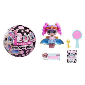 Inhoud van L.O.L. Surprise Eye Spy Series met pop en accessoires