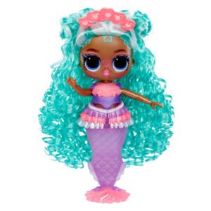 L.O.L. Surprise! Tweens mermaid pop - Serena Finn met bloemenkroon en golvend turquoise haar