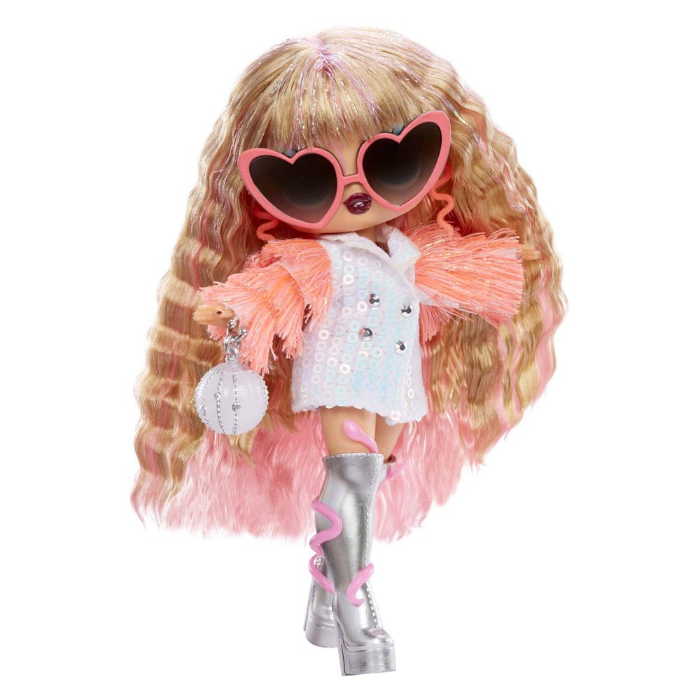 L.O.L. Surprise! tweens neon pop stars - thea stars met zilveren laarzen en glitterhandtas
