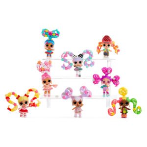 Verzameling L.O.L. Surprise poppen met creatieve kralenkapsels