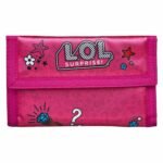 L.O.L. Surprise! portemonnee met ster- en bloemendesign op de voorkant