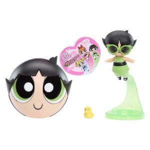 LOL Surprise Powerpuff Girls Buttercup figuur met zonnebril en displaystandaard