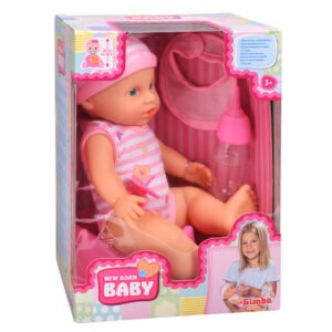 New Born Baby pop in originele verpakking met flesje