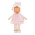 Staande Corolle mon doudou miss Starry Dreams pop met roze jurkje en sterretjesmotief