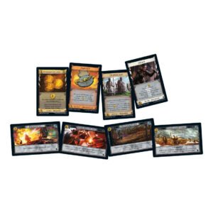 Dominion Avonturen speelkaarten met acties en gebeurtenissen uit de uitbreiding van 999 games