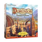 Dominion Keizerrijken bordspel uitbreiding met middeleeuwse stad op de doos 999 Games Dominion: Keizerrijken Uitbreiding Bordspel