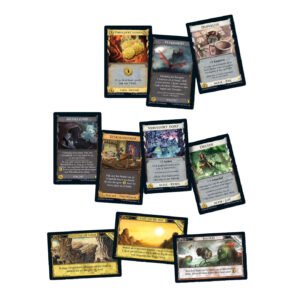 Dominion Nocturne speelkaarten met nacht- en vloekthema uit de uitbreiding van 999 Games