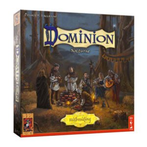 Dominion Nocturne bordspel uitbreiding van 999 Games met middeleeuws kampvuurthema 999 Games Dominion: Nocturne Uitbreiding Bordspel