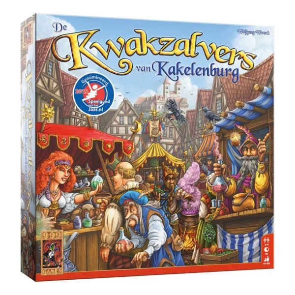 999 Games De Kwakzalvers van Kakelenburg Bordspel