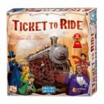 Ticket to Ride bordspel doos met klassieke treinillustratie Ticket to Ride USA Bordspel