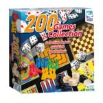 200 spellen collectie bordspellen Clown Games met dobbelstenen, pionnen en speelborden Clown Games Games Collectie, 200 spellen