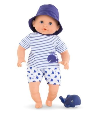Corolle mon premier poupon badpop Marin met maritieme outfit en walvis