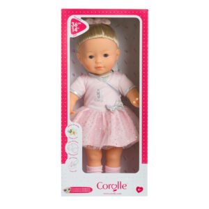 Verpakte Corolle ballerina pop in roze doos, 36 cm groot