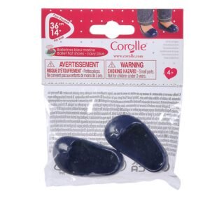 Verpakking van Corolle navy blauwe ballerina schoenen voor 36 cm poppen