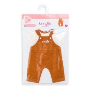 Poppenkleding Corolle tuinpak en T-shirt in verpakking voor 36 cm babypoppen