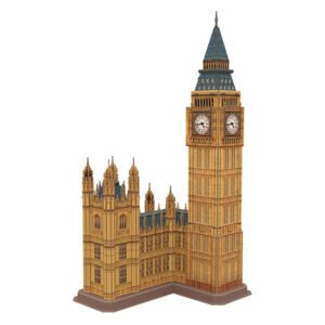 Gedetailleerd 3D model van de Cubic Fun Big Ben als bouwpakket
