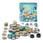 GraviTrax Junior starterset ijs met doos, onderdelen en opbouw