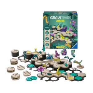 GraviTrax Junior starterset Jungle met kleurrijke onderdelen en jungle-dieren