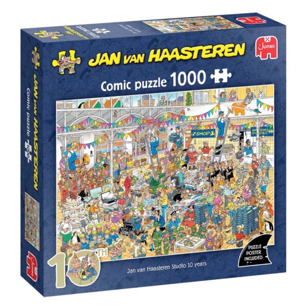 Jan van Haasteren Legpuzzel - 10 Jaar Jan van Haasteren Studio, 1000st.