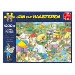 Jan van Haasteren Legpuzzel - kamperen in het bos afbeelding doos voorzijde