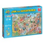 Jan van Haasteren legpuzzel Junior Efteling Droomvlucht puzzeldoos met 360 stukjes en kleurrijke sprookjesscène