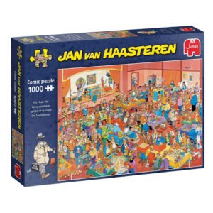 Jan van Haasteren legpuzzel - De Goochelbeurs doos met 1000 stukjes