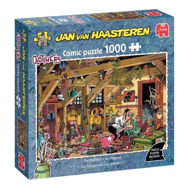 Jan van Haasteren Legpuzzel - Oldtimers De Vrijgezel 1000st.